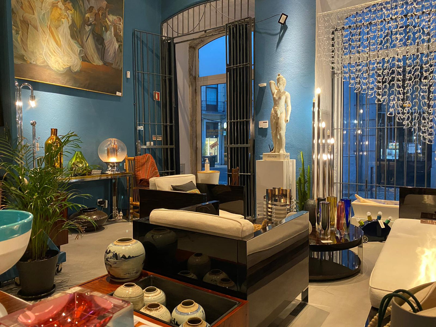 ANGELO MANGIAROTTI ARGOLAS EM VIDRO DE MURANO