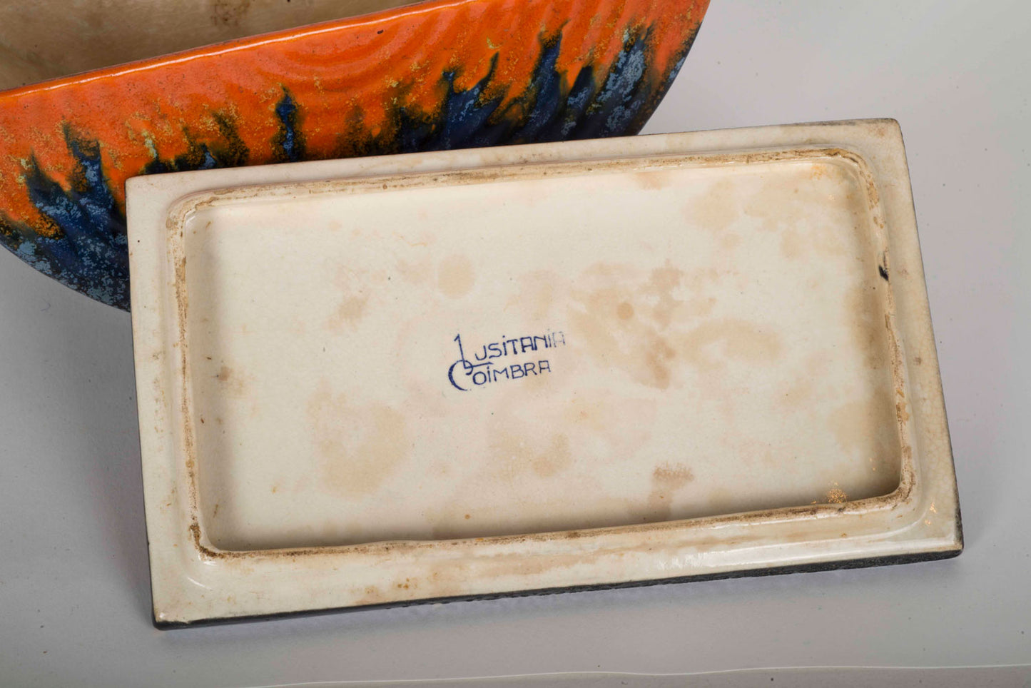 RECIPIENTE ART DÉCO EM CERÂMICA PORTUGUESA
