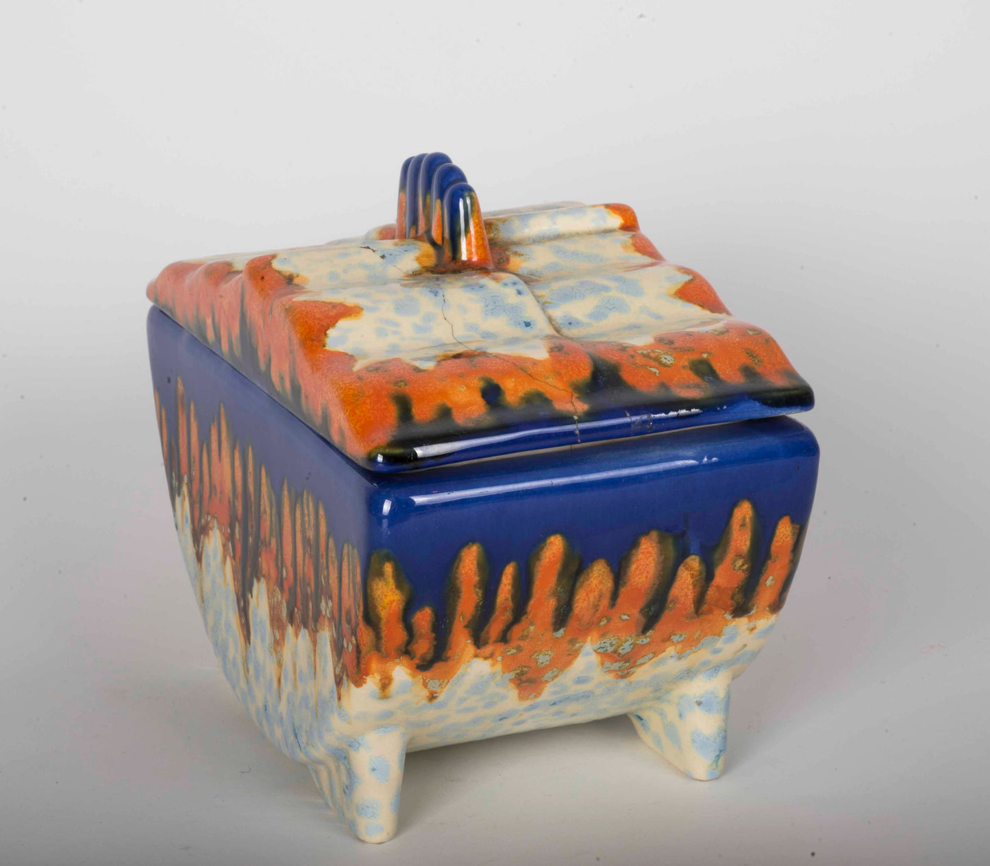 PORTUGUESE CERAMIC CONTAINER