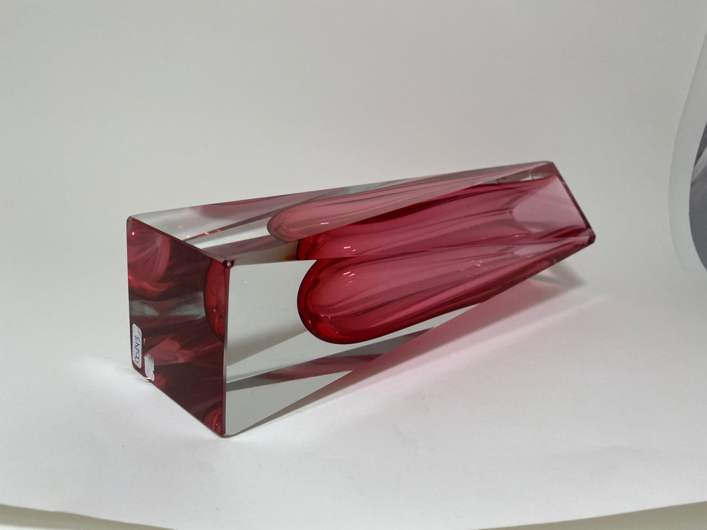 PINK VASE BY FLAVIO POLI FOR ALESSANDRO MANDRUZZATO