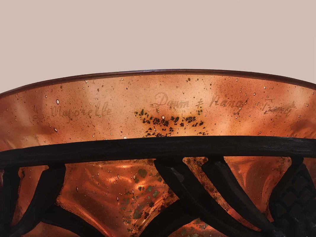 VASO ART DÉCO POR DAUM E LOUIS MAJORELLE