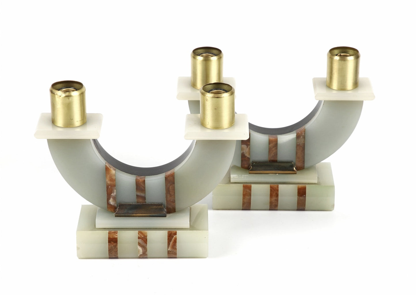 PAIR OF ART DECO TABLE LAMPS