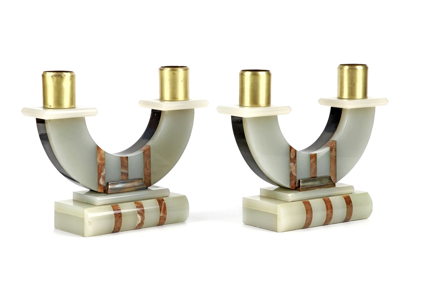 PAIR OF ART DECO TABLE LAMPS