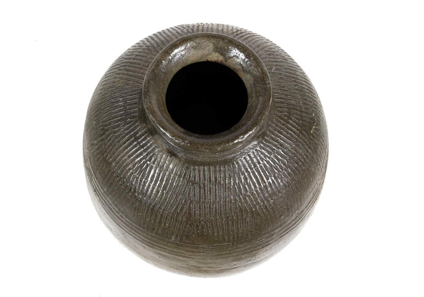 POTES CHINESES ANTIGOS EM CERÂMICA VIDRADA