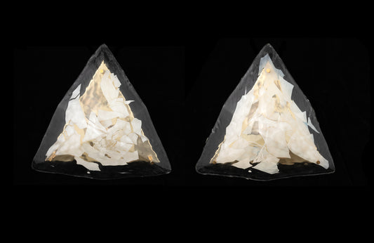 PAIR OF TRIANGULAR SCONCES BY LA MURRINA