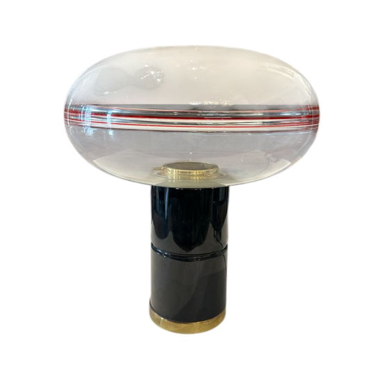 Candeeiro de mesa em cristal de Murano, Itália, anos 70