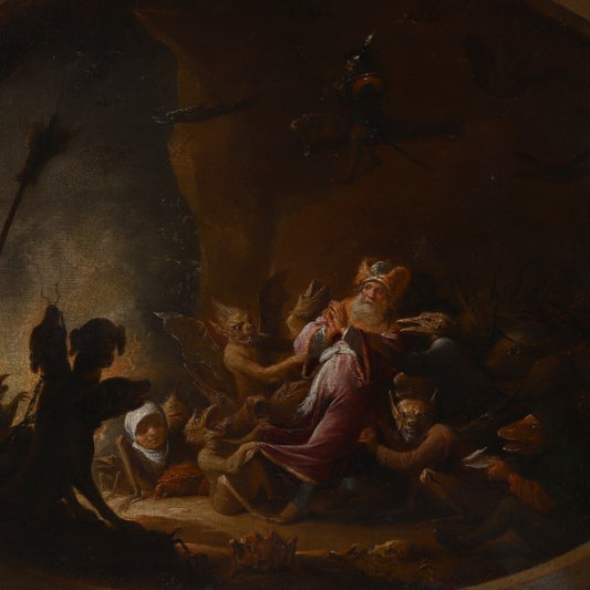 Temptations of S. Antonio Abad by David Teniers II