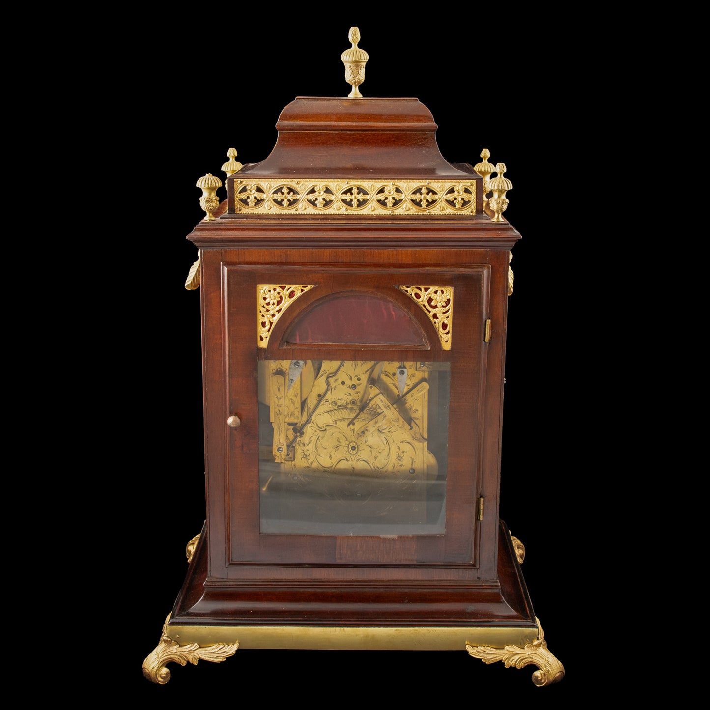 English Musical Table Bracket Clock signed by John Taylor, 18th Century