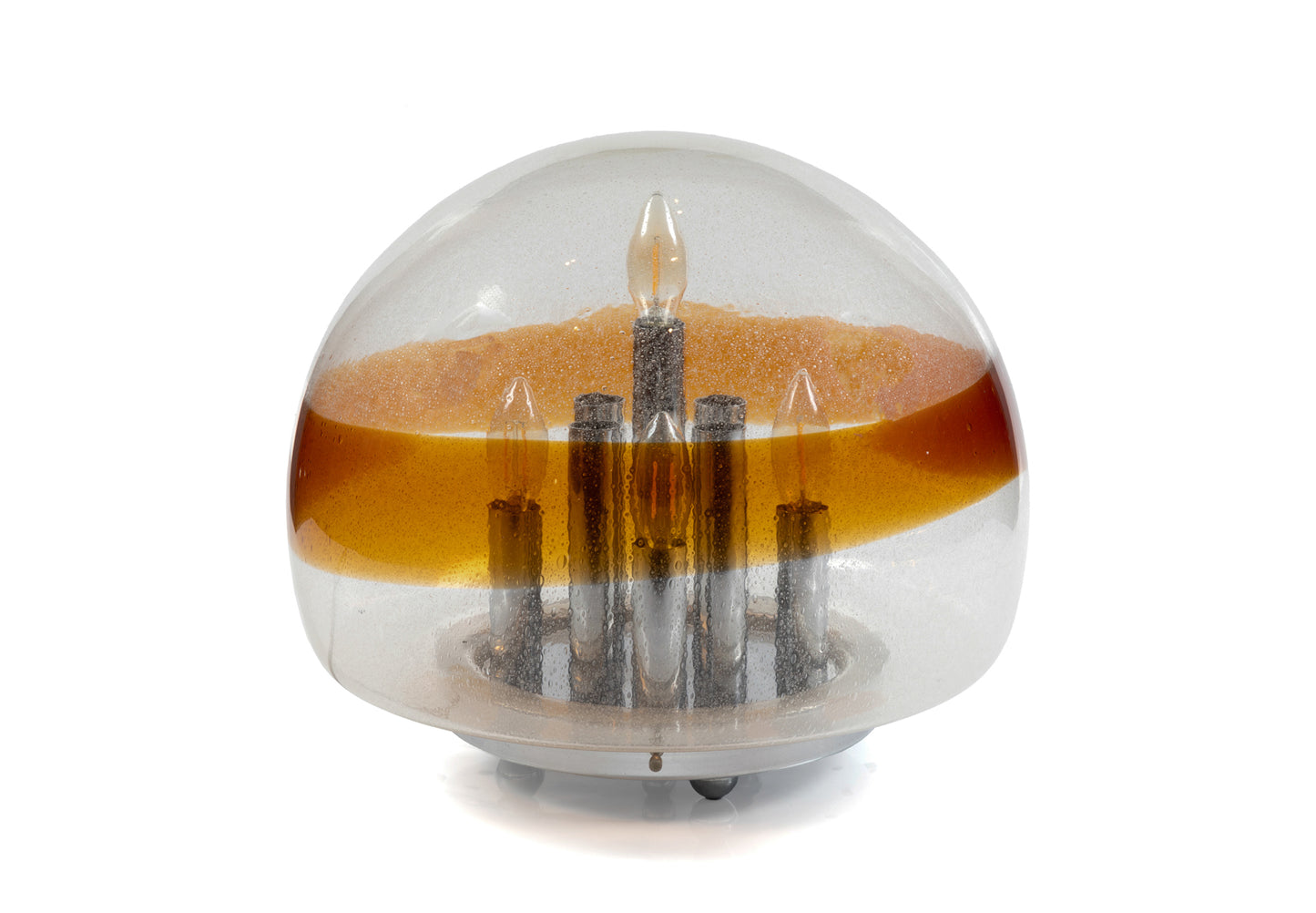 Murano Glass Table Lamp, Carlo Nason for Mazzega, Italy, 1970s