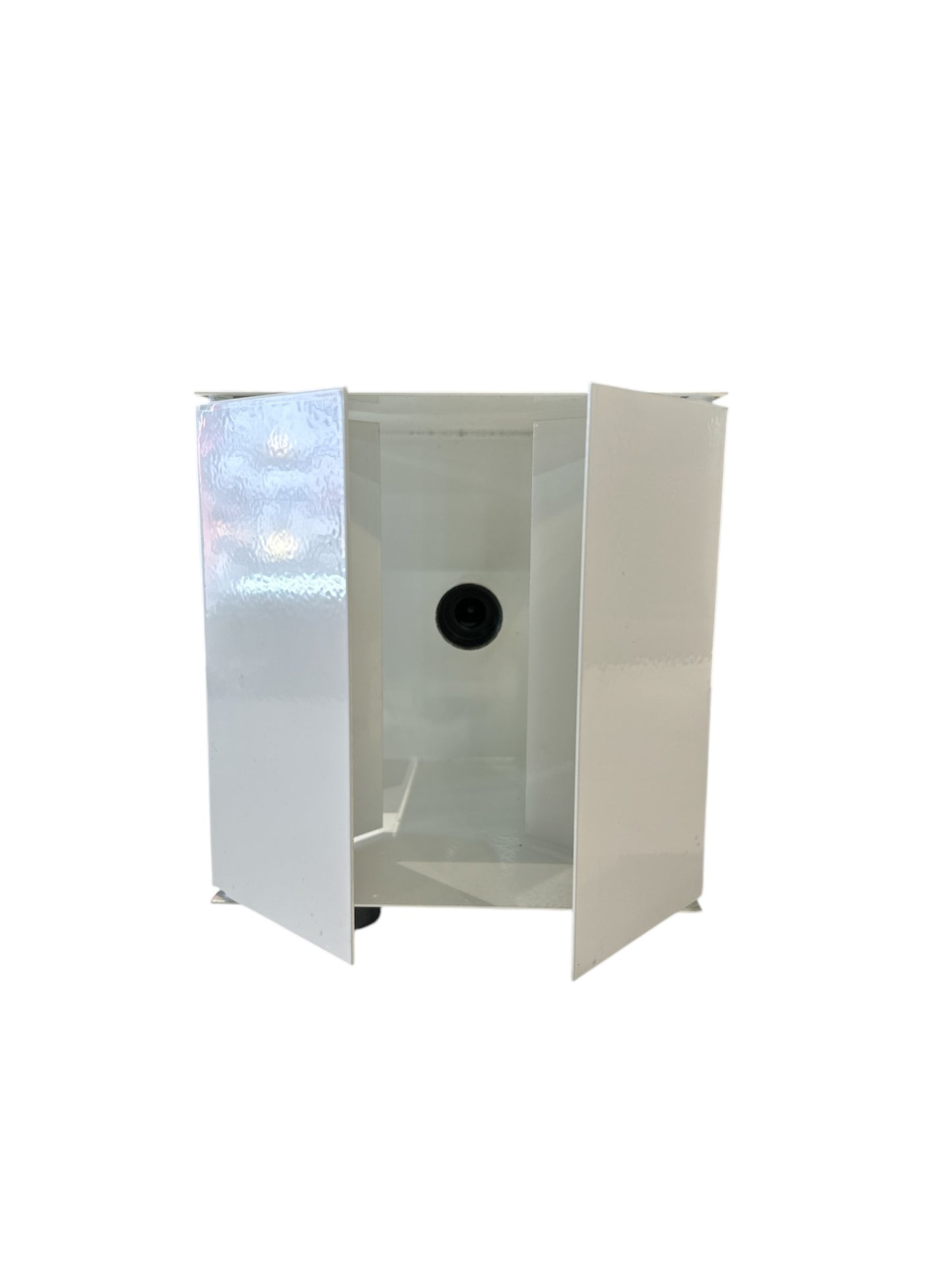 White Kinetic table lamp model 3H by Paolo Tilche for Sirrah