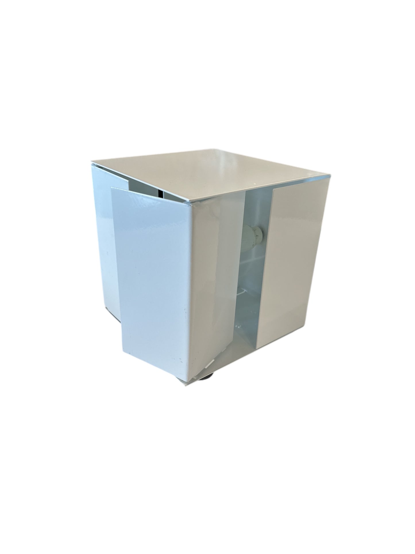 White Kinetic table lamp model 3H by Paolo Tilche for Sirrah