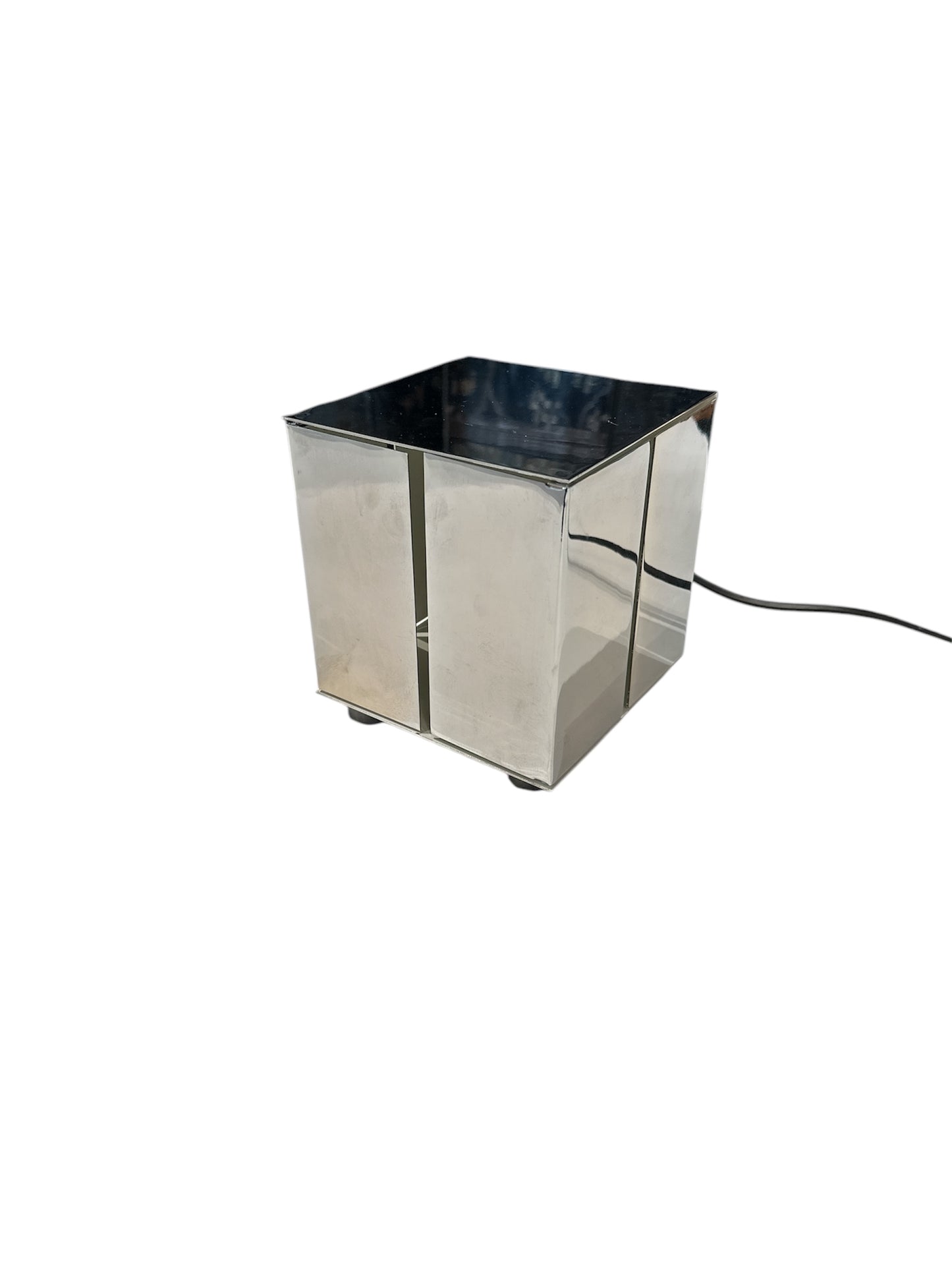 Chrome Kinetic table lamp model 3H by Paolo Tilche for Sirrah