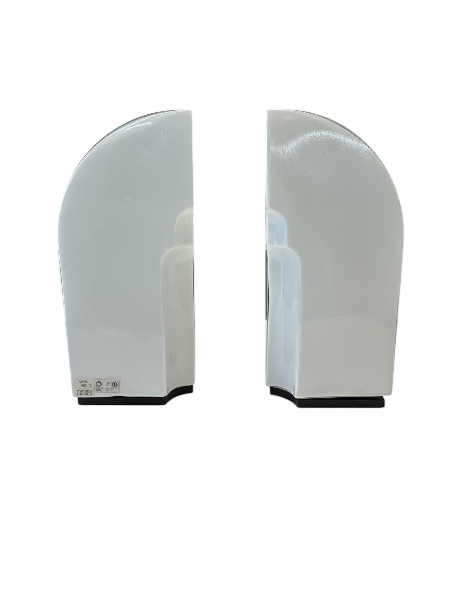 Par de candeeiros de mesa “Tiki”, Kazuhide Takahama para Leucos, Murano, Itália, anos 80