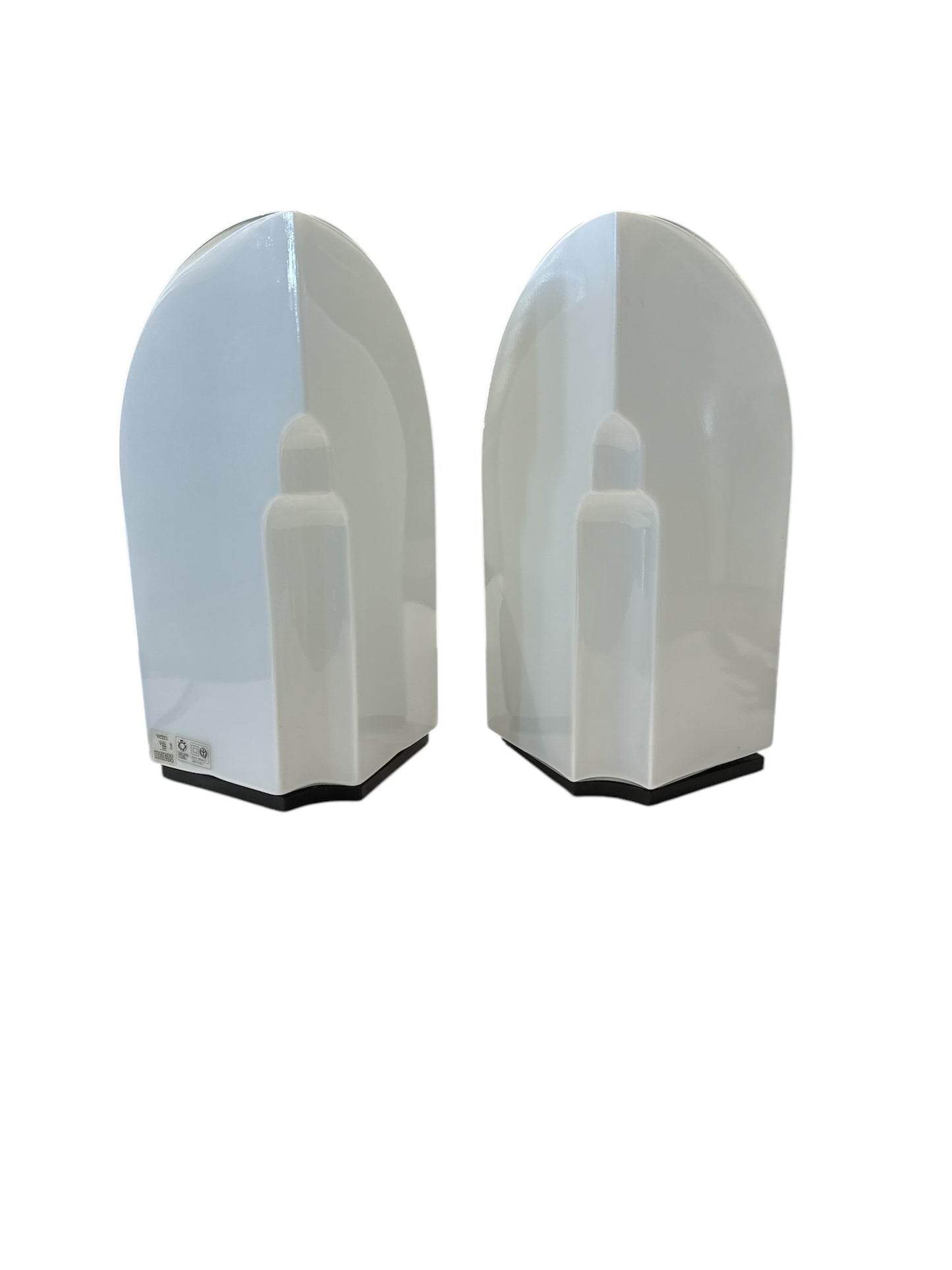 Par de candeeiros de mesa “Tiki”, Kazuhide Takahama para Leucos, Murano, Itália, anos 80