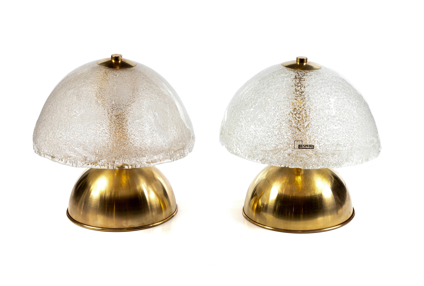 Pair of Table Lamps, attributed to Angelo Brotto for Esperia, 1970s