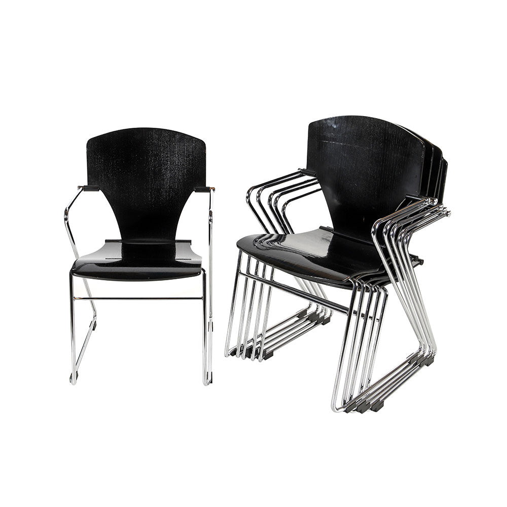 SET OF 6 CHAIRS BY JOSEP MORA FOR STUA