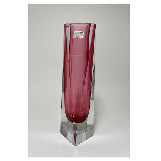 PINK VASE BY FLAVIO POLI FOR ALESSANDRO MANDRUZZATO