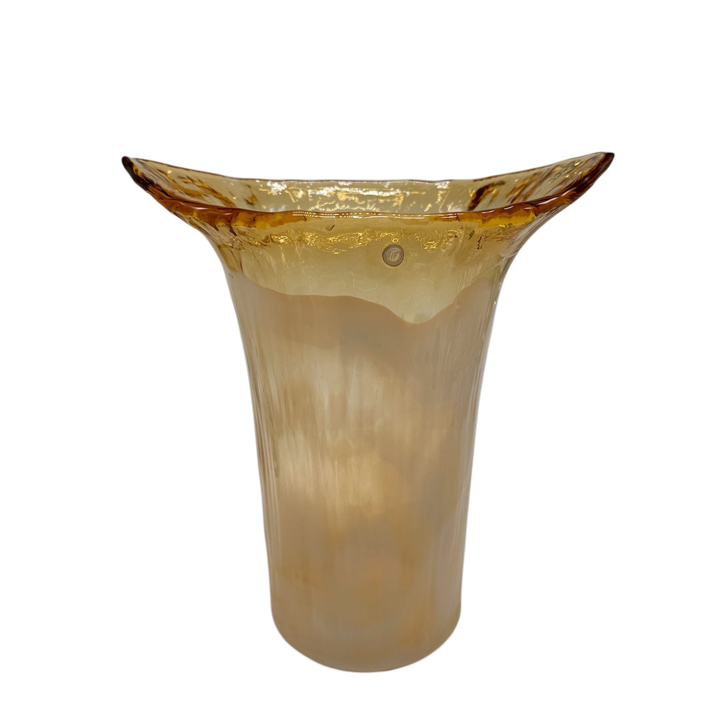 Vaso Escultórico em Vidro de Murano da La Murrina, Itália, Anos 80