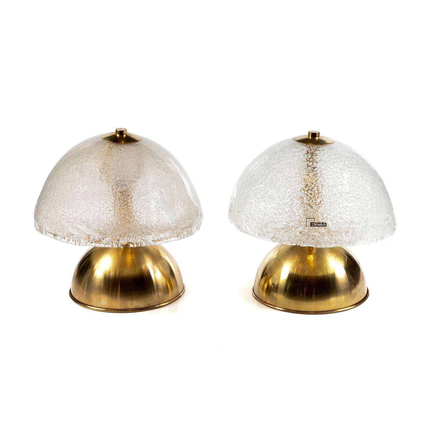 Pair of Table Lamps, attributed to Angelo Brotto for Esperia, 1970s