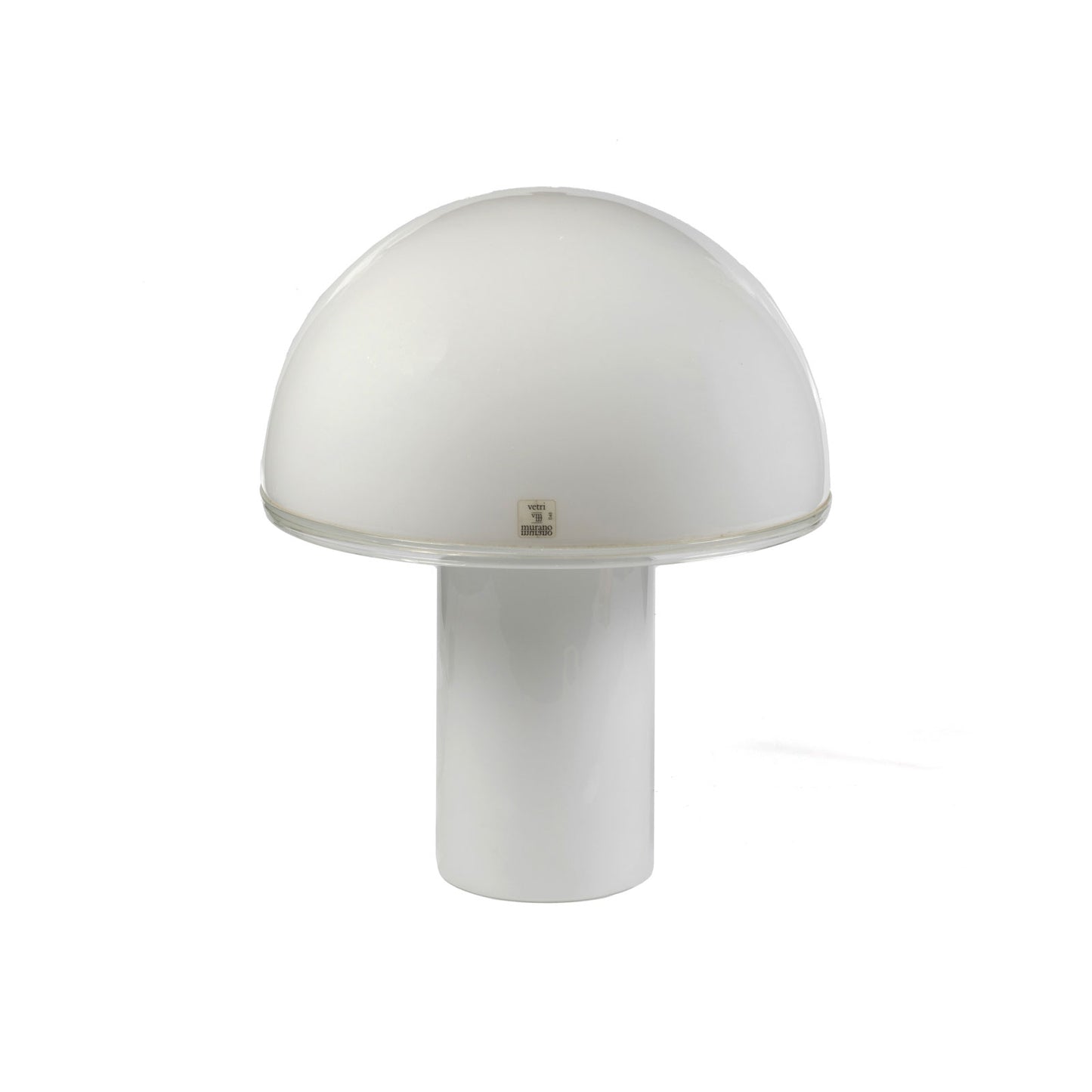 Large “Mushroom” Table Lamp in Vetri Murano Glass, Italy, 1970s