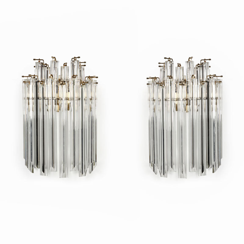 PAIR OF MURANO SCONCES BY PAOLO VENINI