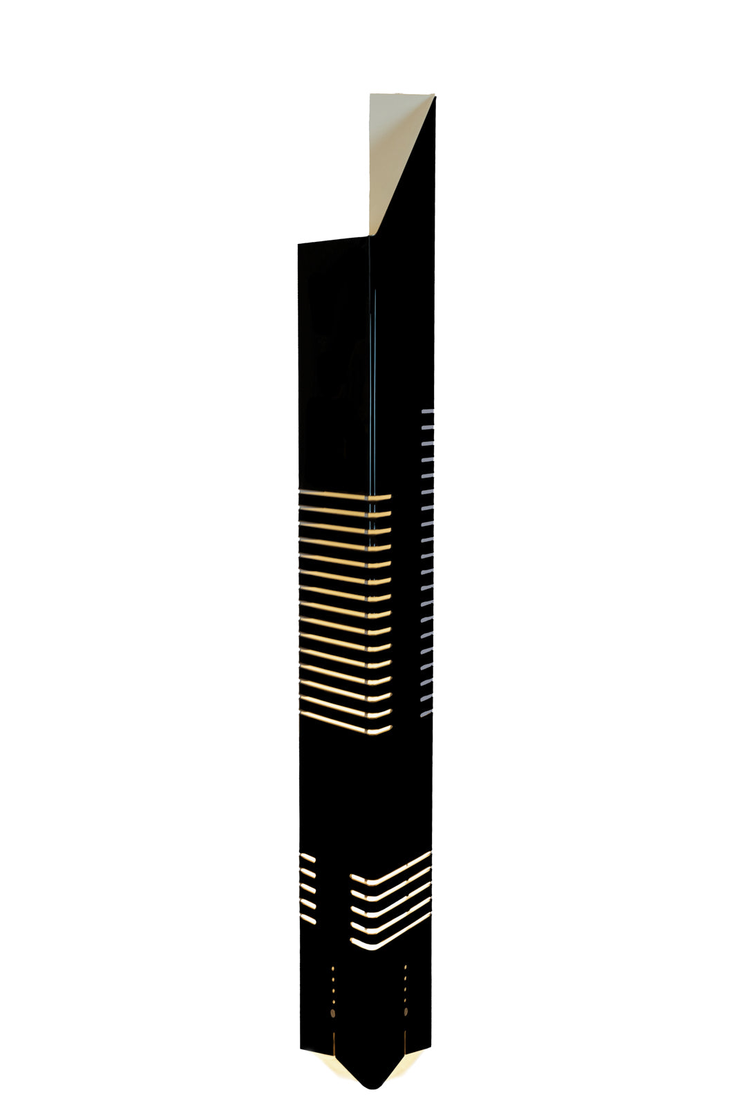 BLACK FLOOR LAMP BY CARMELLINI AND REZZONICO FOR TRONCONI