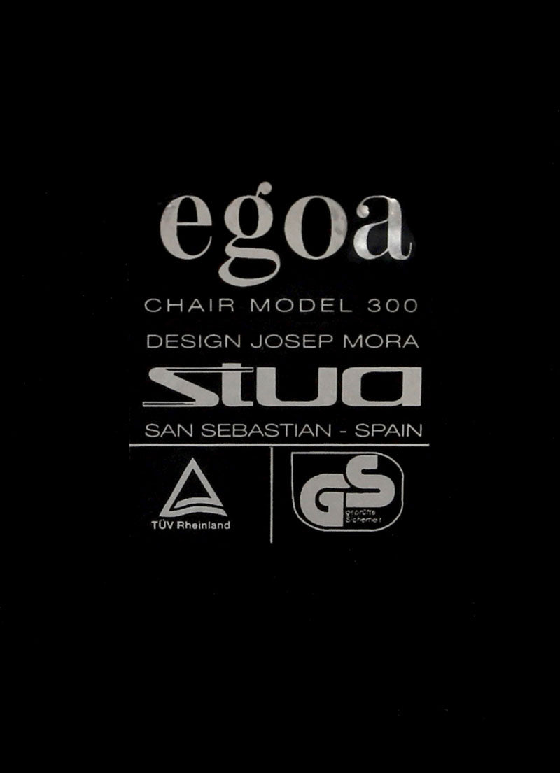 SET OF 6 CHAIRS BY JOSEP MORA FOR STUA