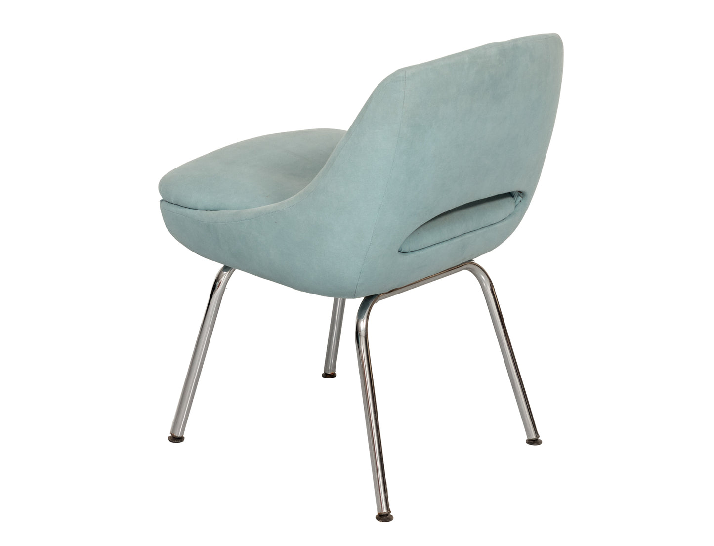 CONJUNTO DE 4 CADEIRAS VELUDO AZUL