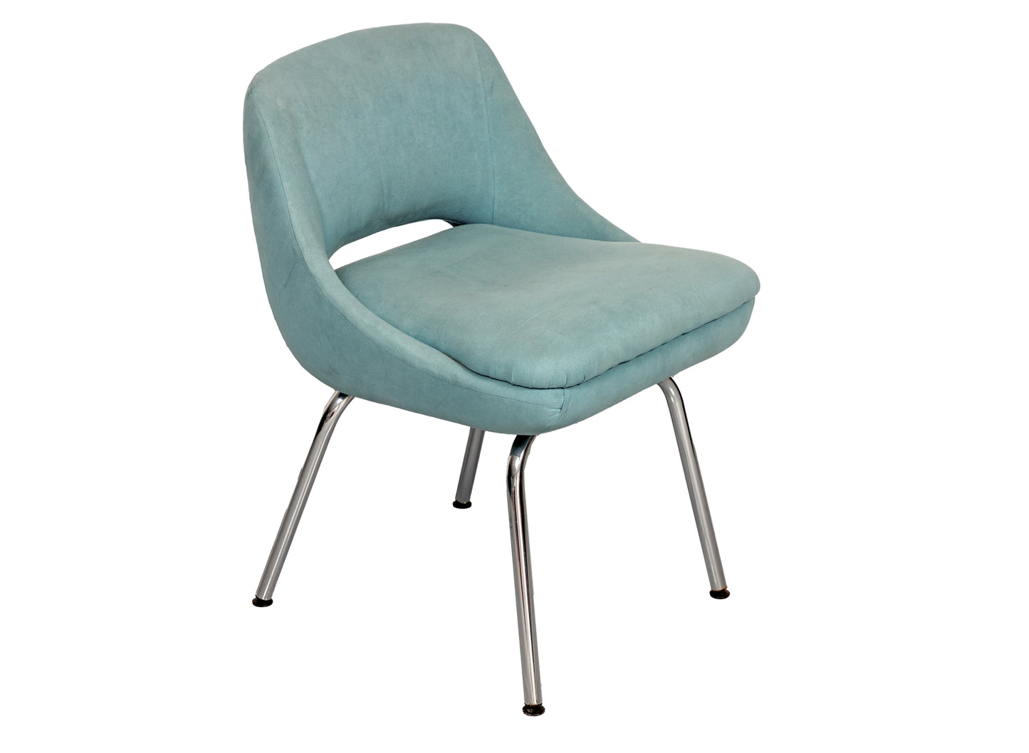 CONJUNTO DE 4 CADEIRAS VELUDO AZUL