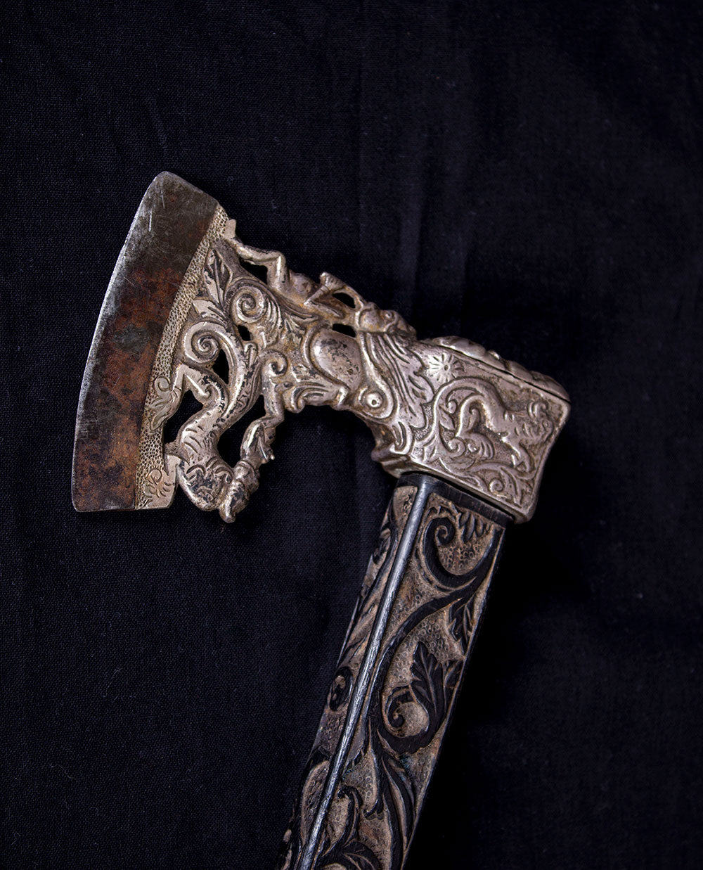 Italian axe with whistle