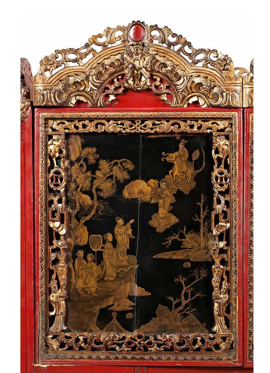 Chinese bureau. Macau, late 19th Century