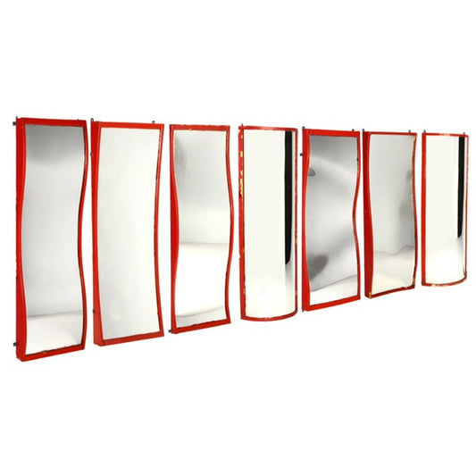 A GROUP OF 7 DISTORTION MIRRORS