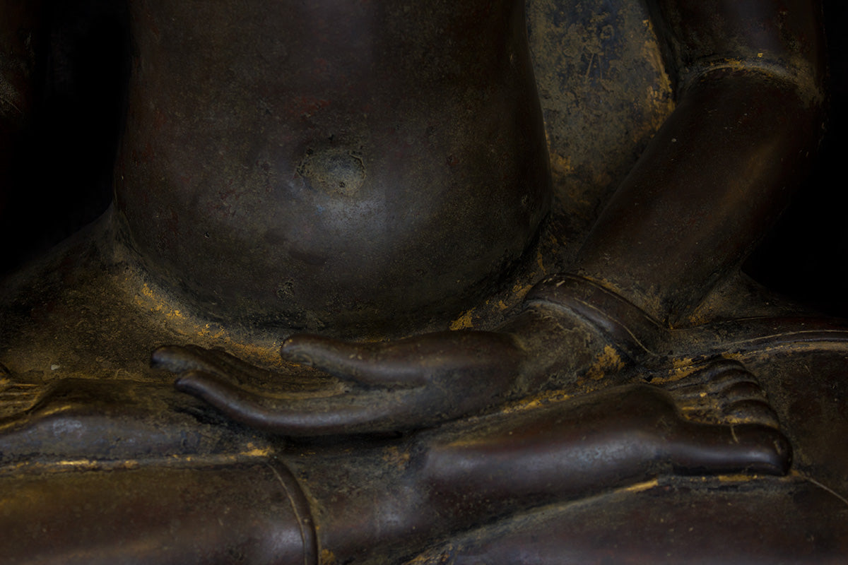 Thai, Chien Seng Bronze Buddha.