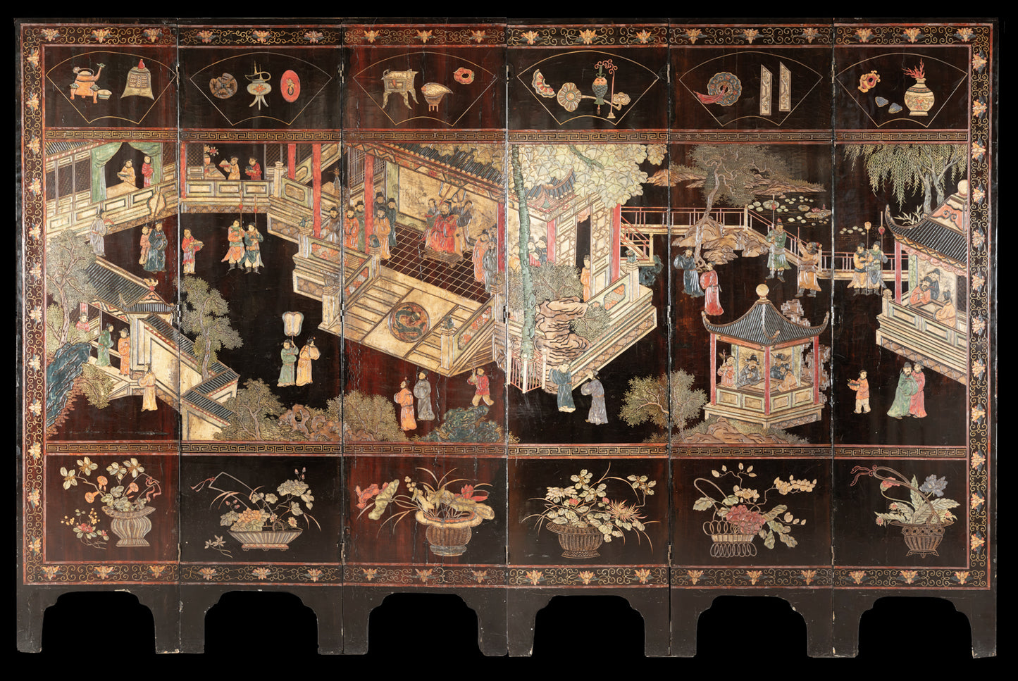 Biombo Coromandel, século XVIII–XIX