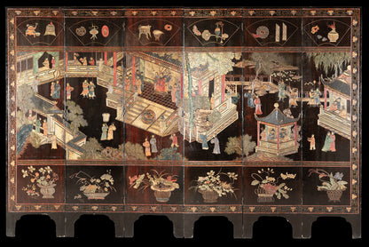 Biombo Coromandel, século XVIII–XIX