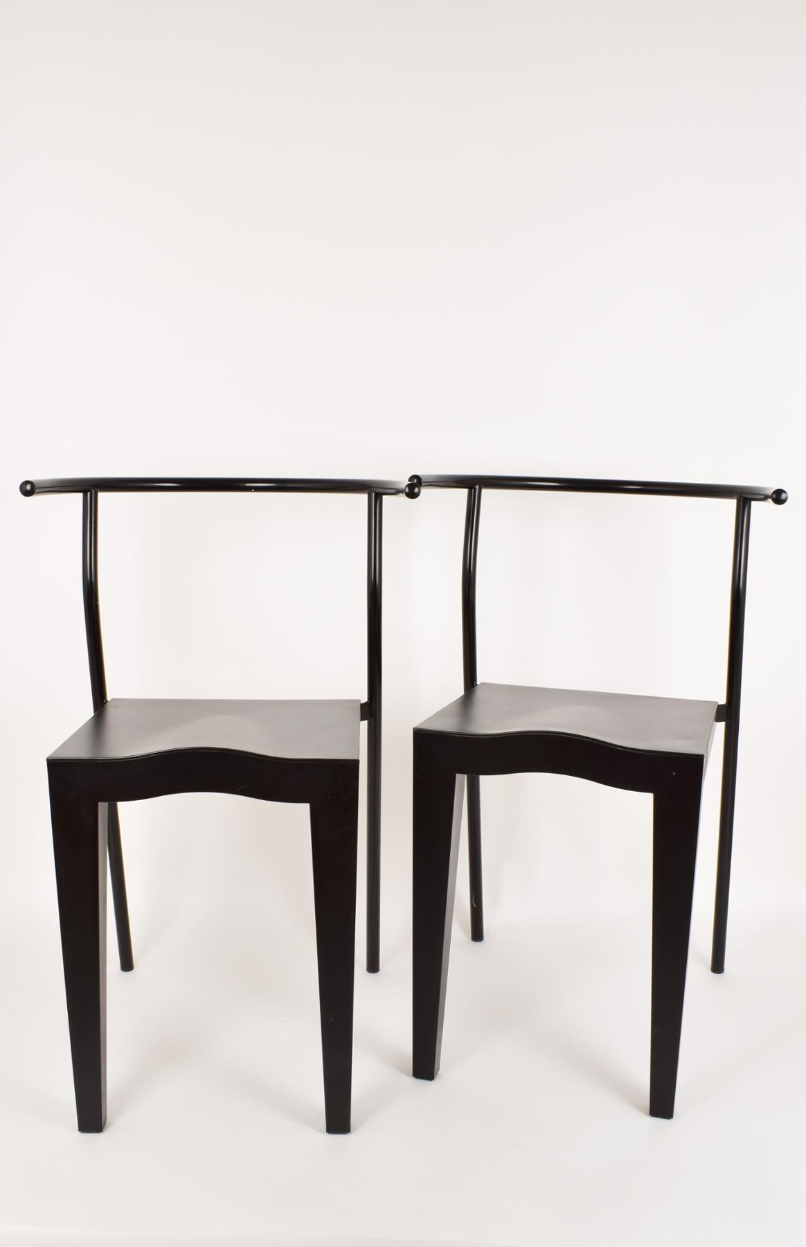 PAIR OF DR. GLOB CHAIRS BY PHILIPPE STARCK