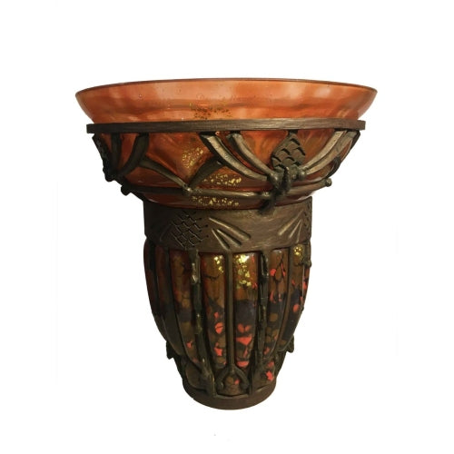 ART DECO VASE BY DAUM AND LOUIS MAJORELLE