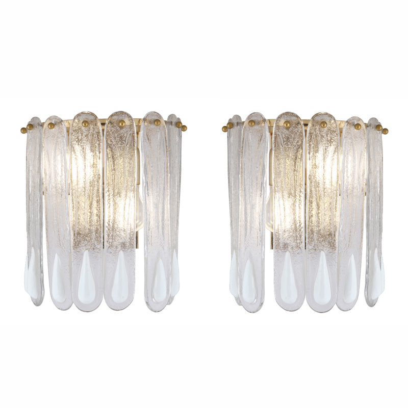 PAIR OF SCONCES BY MAZZEGA