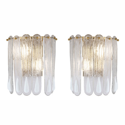 PAIR OF SCONCES BY MAZZEGA