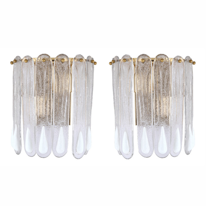 PAIR OF SCONCES BY MAZZEGA