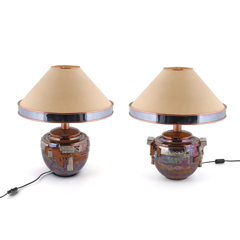 PAIR OF TABLE LAMPS BY MANUEL BENLLOCH