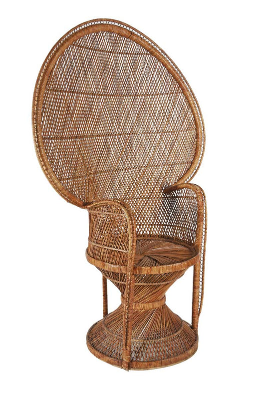 VINTAGE EMMANUELLE PEACOCK CHAIR