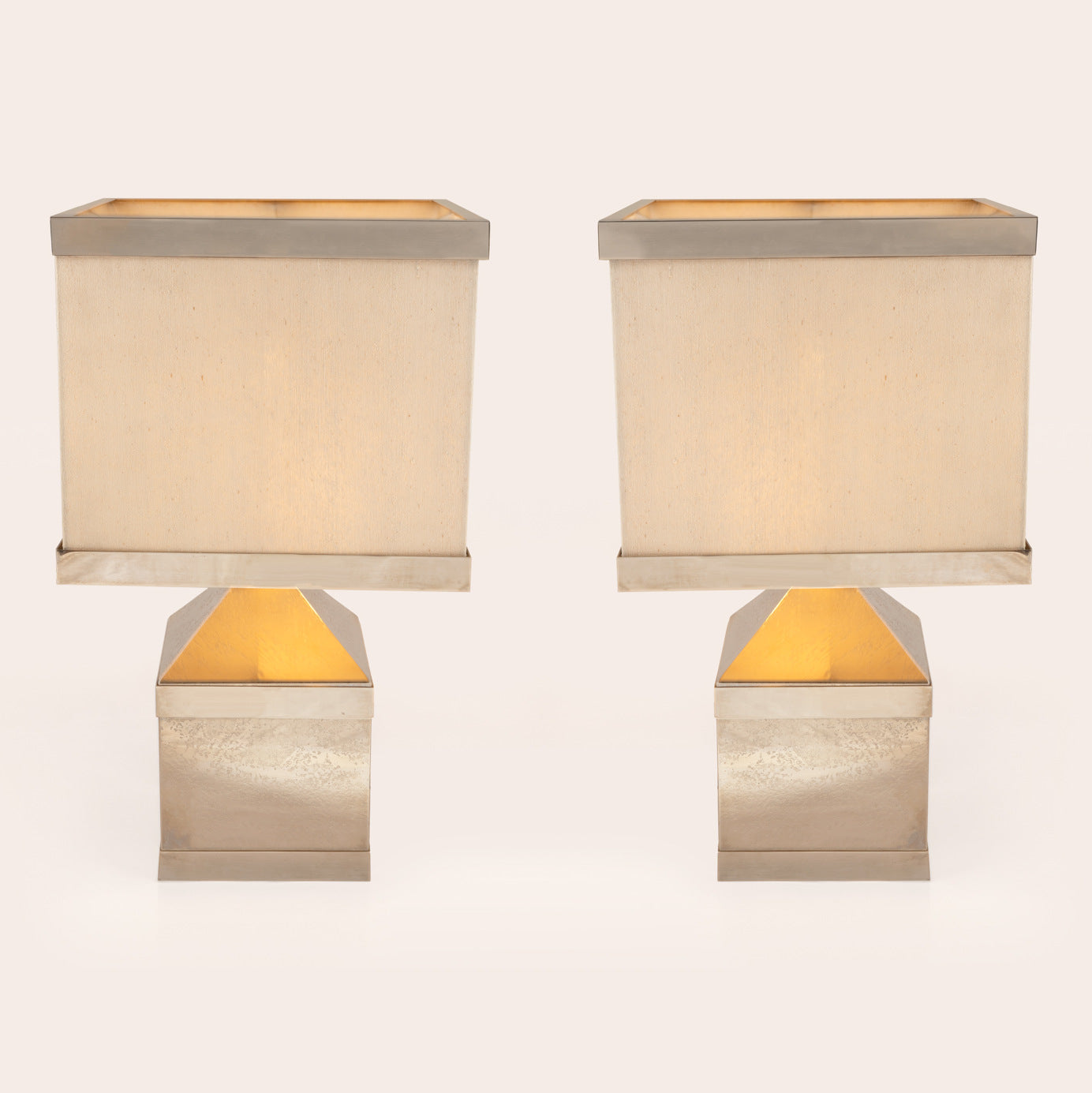 Pair of Table Lamps Attributed to Romeo Rega, Italy, 1970s
