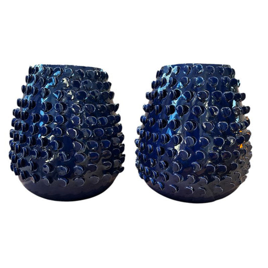 PAR DE VASOS AZUIS, ITÁLIA