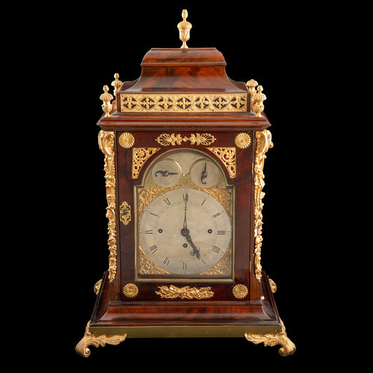 English Musical Table Bracket Clock signed by John Taylor, 18th Century