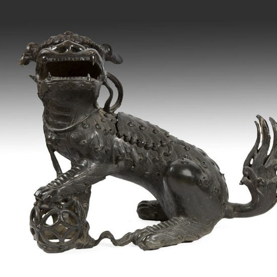 Chinese Foo lion incense burner. 18th Century