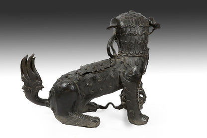 Chinese Foo lion incense burner. 18th Century