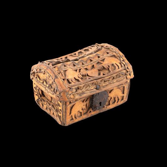 Peruvian Leather Chest, 18th Century