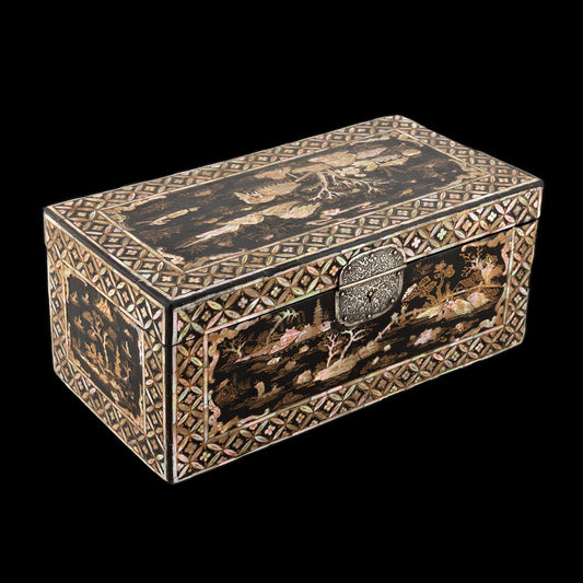 Ornamented Lacquer Box, Japan, Edo Period
