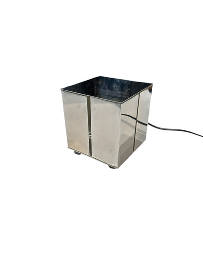 Chrome Kinetic table lamp model 3H by Paolo Tilche for Sirrah